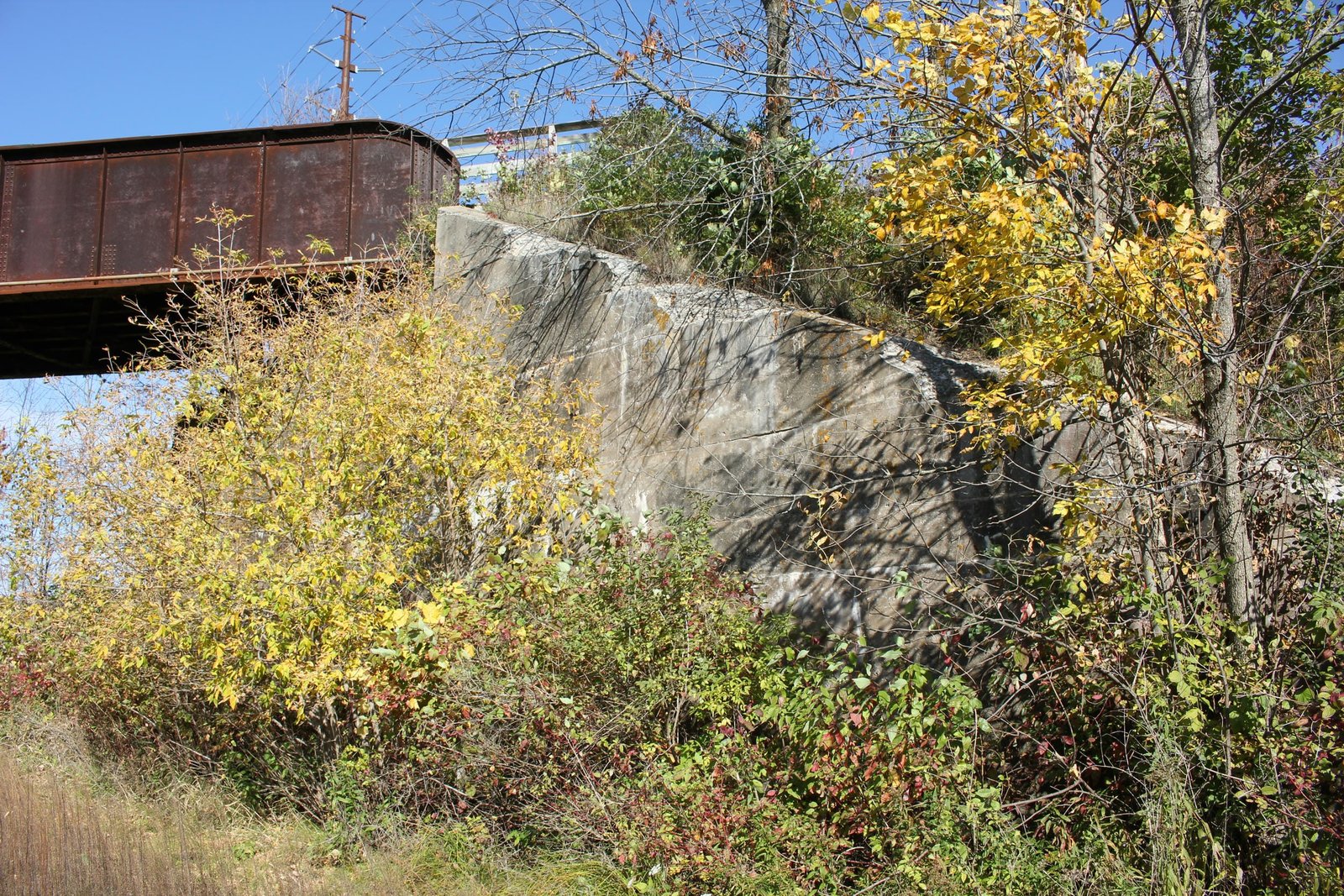 East abutment